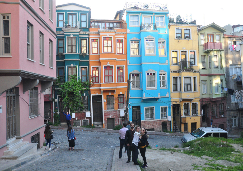 Colorful Houses of Fener and Balat
